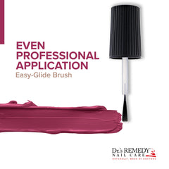 Drs Remedy nail strengthener application helps prevent breaks