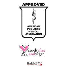 Vegan cruelty-free badge on Dr.'s Remedy packaging