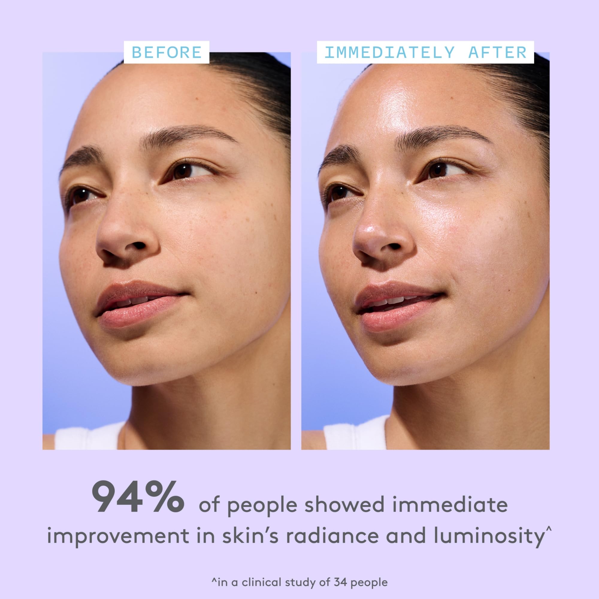 Drunk Elephant Amino Rain Serum being applied to clean skin