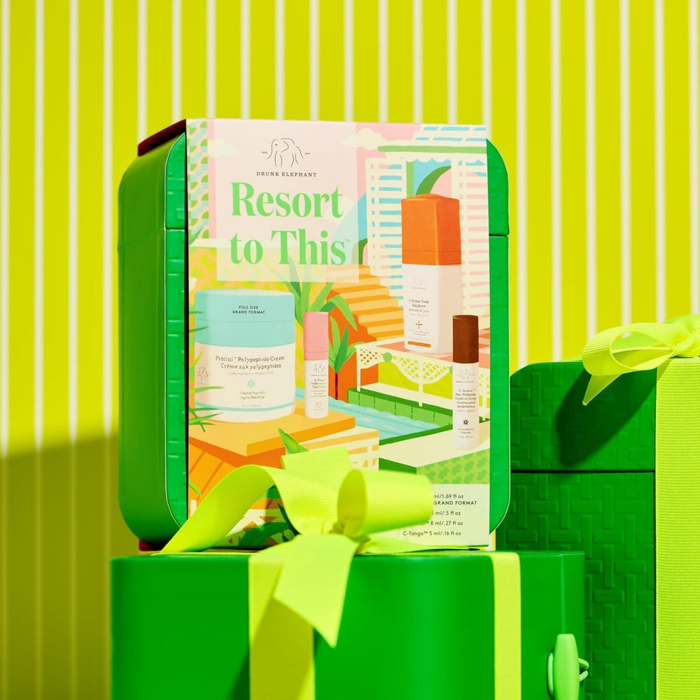 Mix Protini and C-Firma in the palm for a streamlined morning routine.