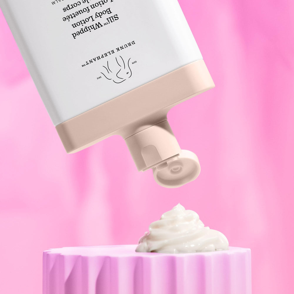 Drunk Elephant Sili Whipped with chia seed oil nourishes.