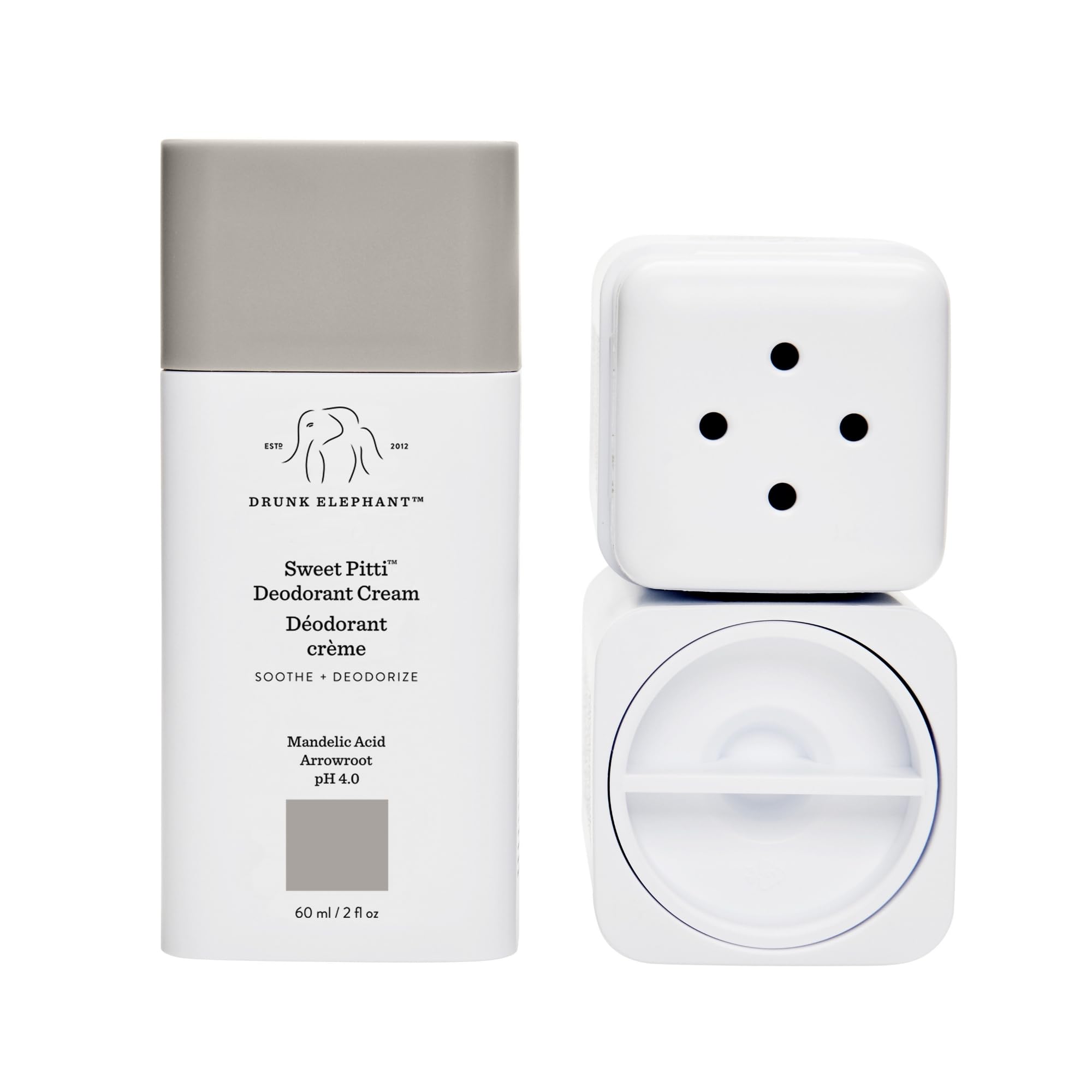 Applying Sweet Pitti deodorant cream on clean underarms for daily comfort