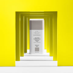Underarm application demonstrating minimal product for odor control