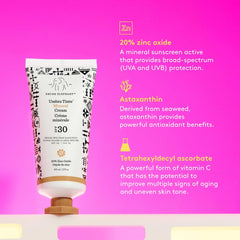Umbra Tinte highlights astaxanthin antioxidant ingredient for skin support.