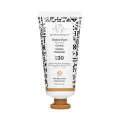 Drunk Elephant Umbra Tinte mineral sunscreen bottle with SPF 30.