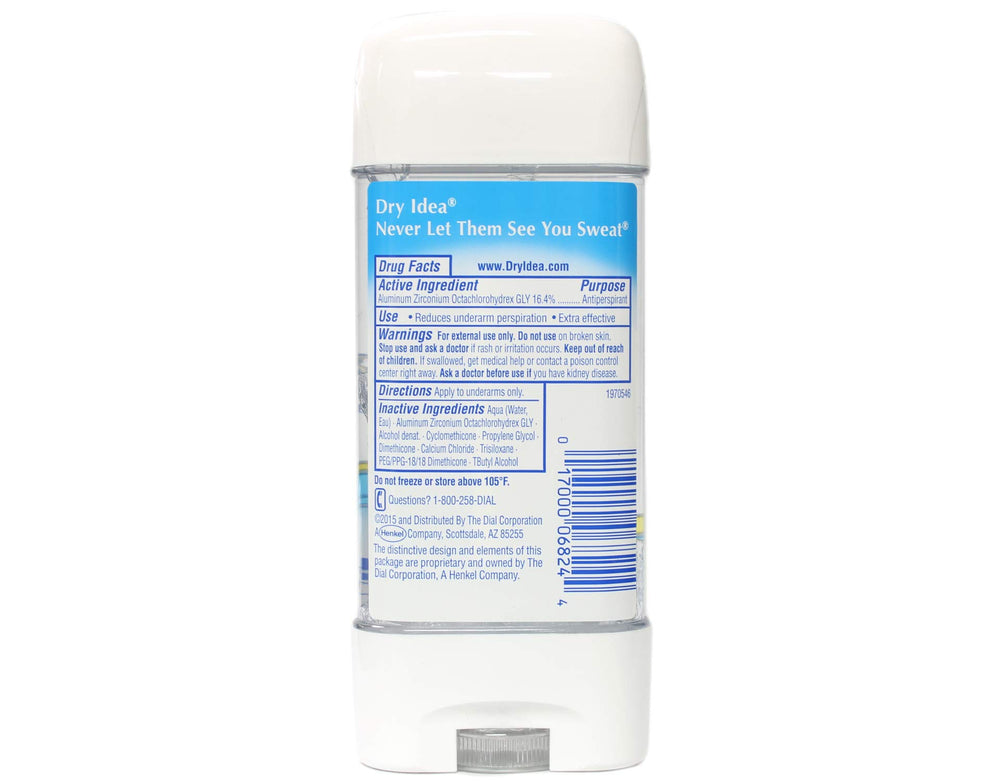 Dry Idea Advanced Dry Clear Gel four-pack for easy replacement and value