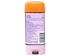 Dry Idea Advanced Dry Unscented label detail highlights all-day odor control.
