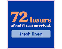 Dry Idea Fresh Linen goes on clear with a discreet finish