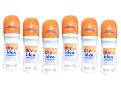 Dry Idea Fresh Linen roll-on applying smoothly for fast-drying comfort