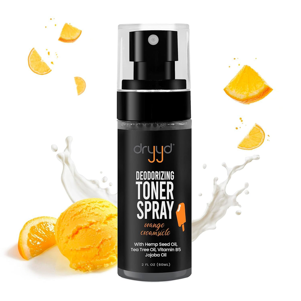 Dryyd Deodorizing Toner Spray for Balls delivers a refreshing, non-sticky feel throughout the day.