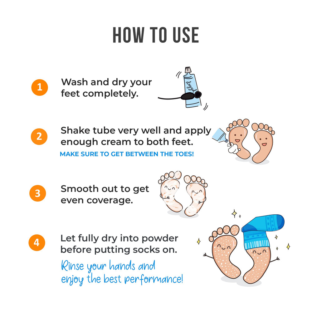 dryyd rosemary oil drop with refreshing scent for foot care