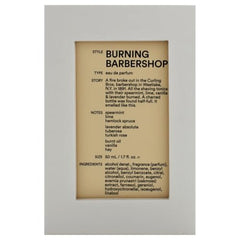 DS & Durga Burning Barbershop sample application on skin for everyday wear