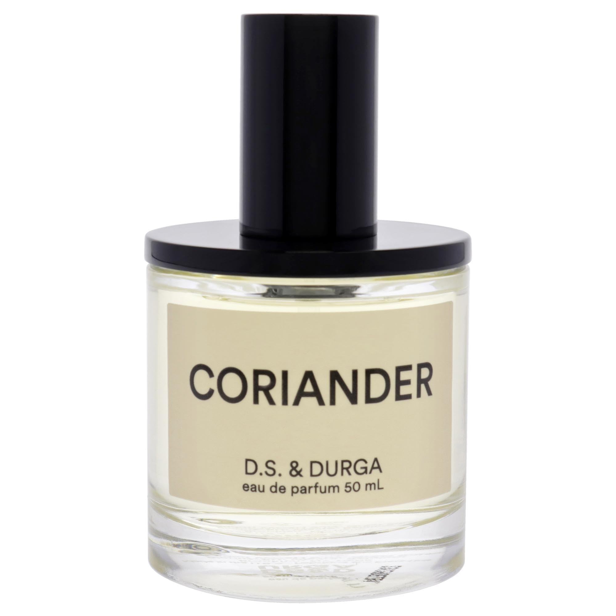 D.S. & Durga Coriander EDP spray application demonstrating long-lasting fragrance throughout the day.