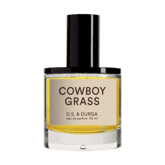 D.S. & Durga Cowboy Grass EDP bottle highlights vetiver and herbal notes for evening wear