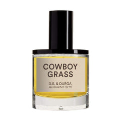 D.S. & Durga Cowboy Grass EDP bottle highlights vetiver and herbal notes for evening wear