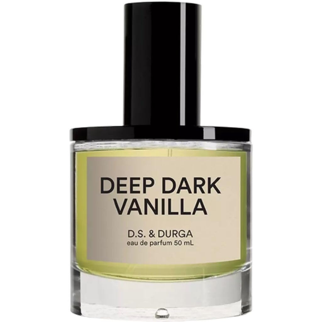 DS & Durga Deep Dark Vanilla bottle front view, highlighting premium craftsmanship and inviting warmth.