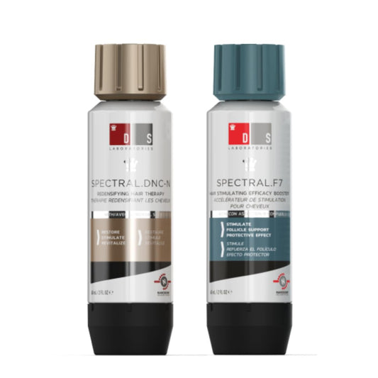 DS Laboratories Spectral Men’s Hair Density Serum bottle for daily use supporting fuller-looking hair