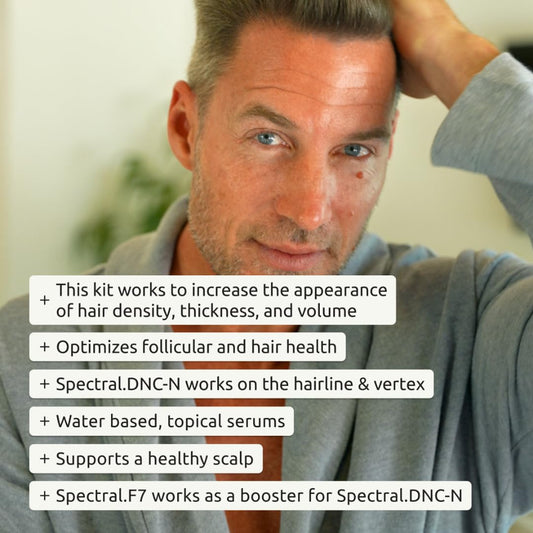 DS Laboratories Spectral Men’s Hair Density Serum applicator tip for precise, non-greasy application