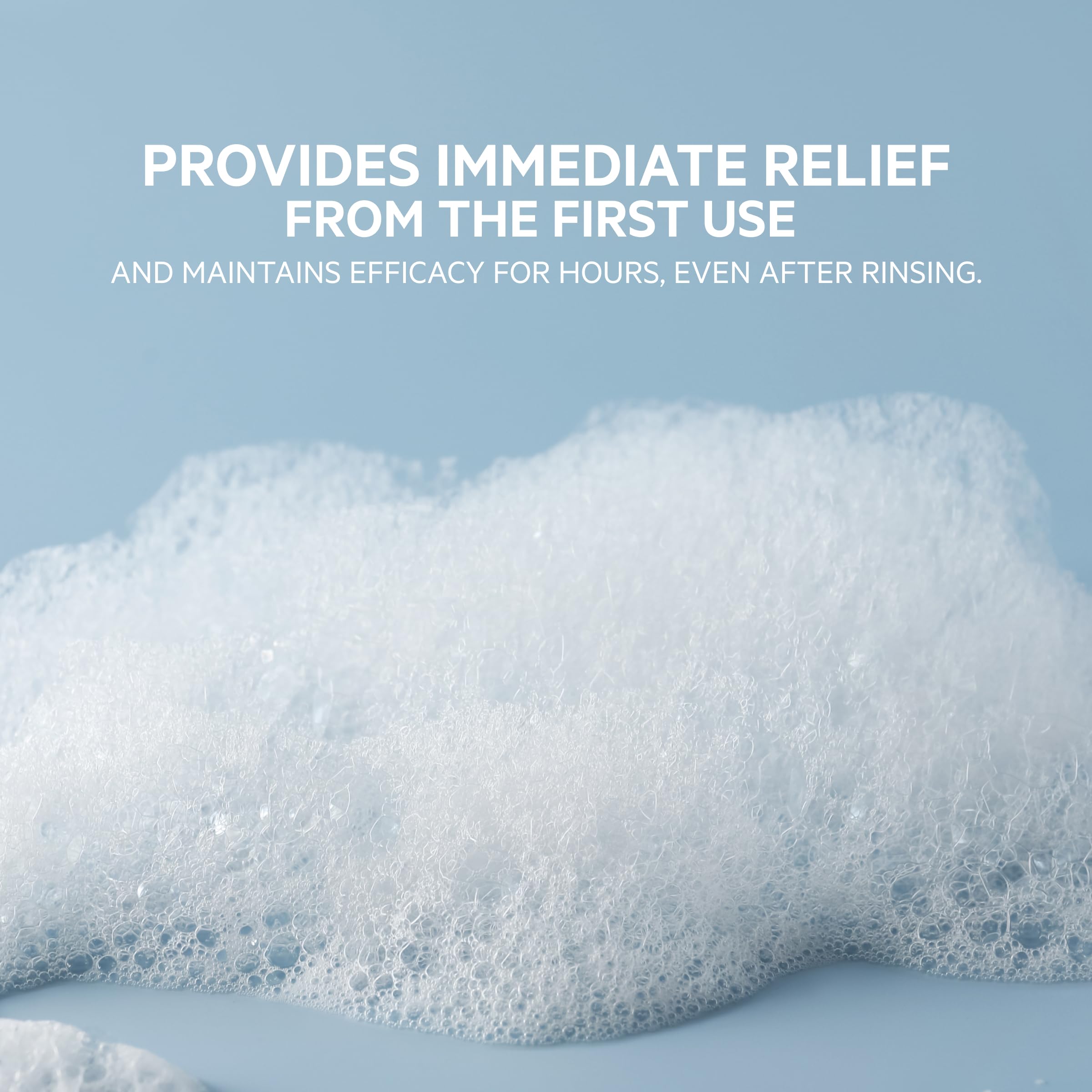 DS Labs Dandrene nanosome graphic illustrates gradual release for longer-lasting scalp support