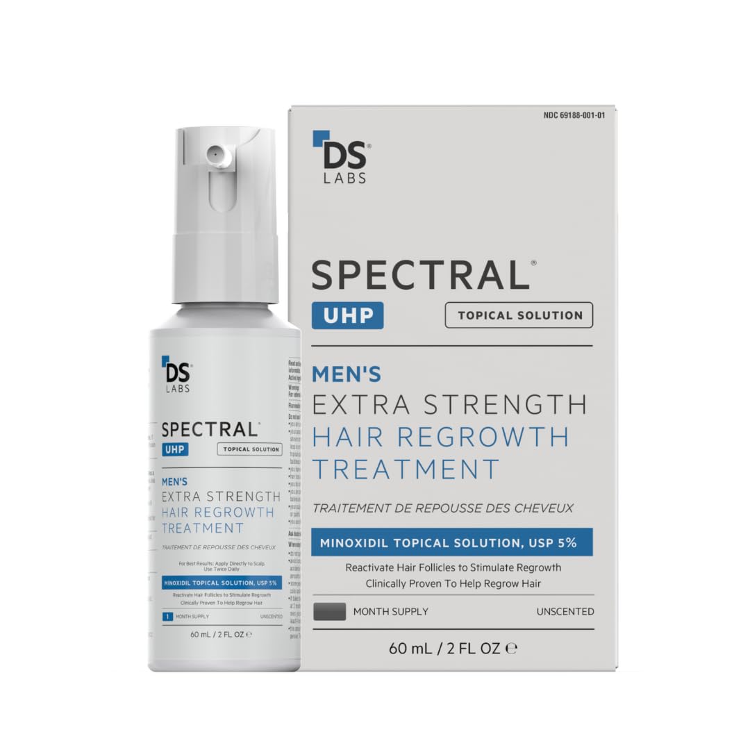 DS Laboratories Spectral.UHP bottle suitable for crown thinning support