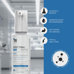 Product label and dosing guidance for Spectral.UHP minoxidil