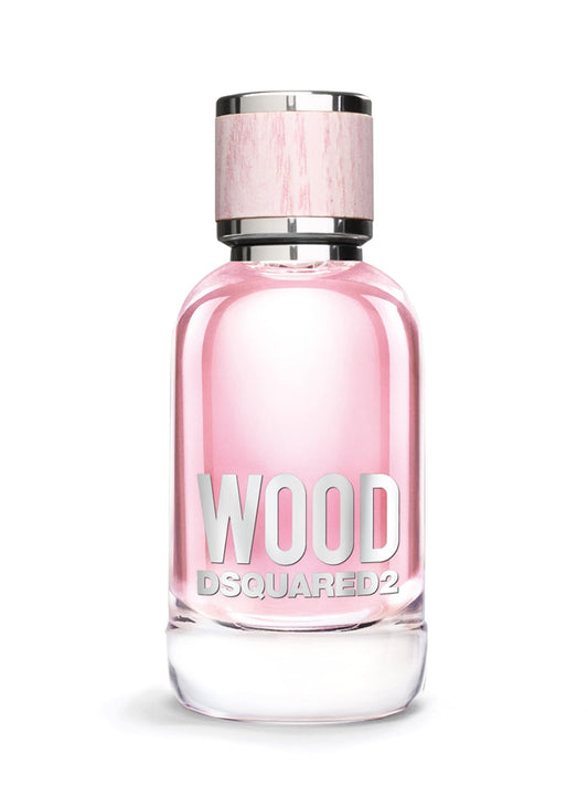 Dsquared2 Wood Pour Femme bottle, floral woody scent for daily elegance.