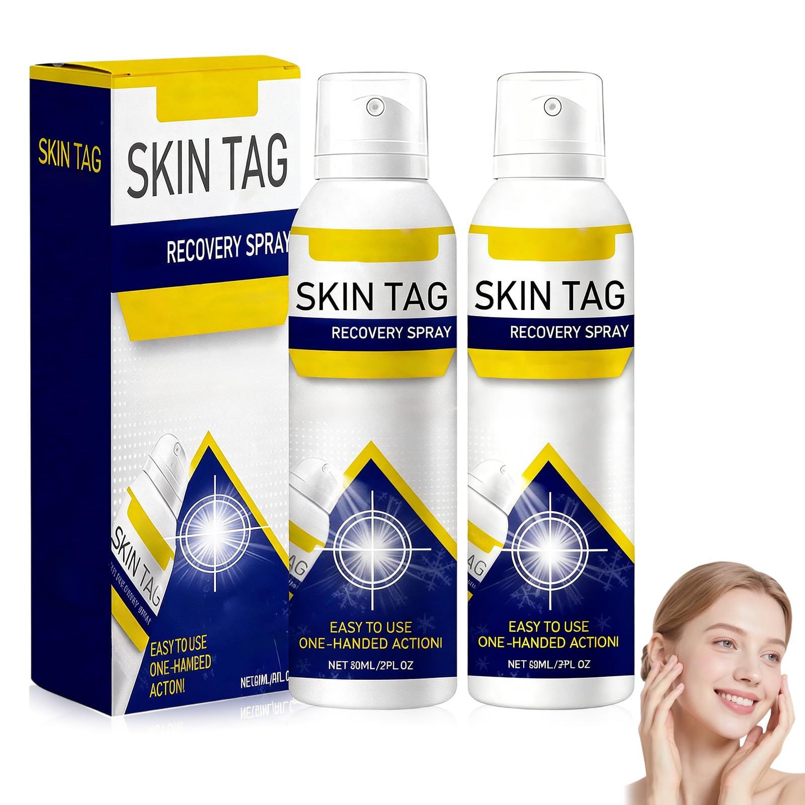 Dssuoa ChillErase Bump Renewal Spray bottle offers quick cooling and hydration.