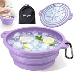 Dtuoen Face Bowl with built-in ice tray for uniform facial cooling.