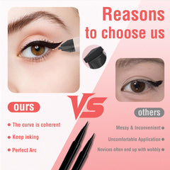 Gel Eyeliner Set dual-use design for brows and lids.