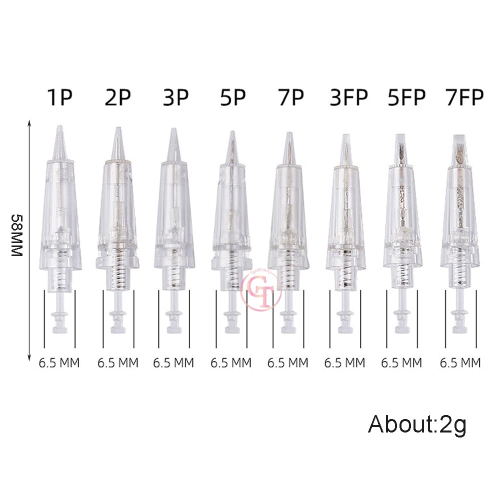DuBeauty 3P cartridge for crisp fine eyebrow lines.