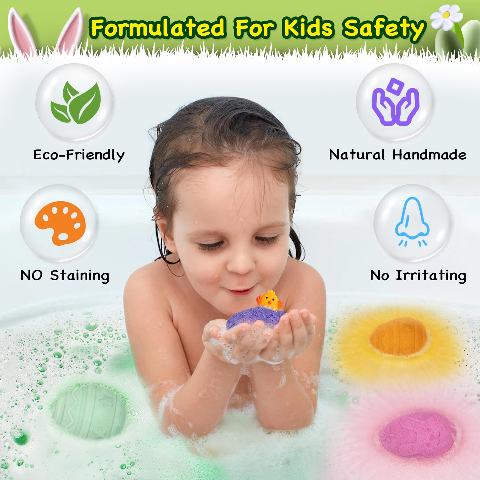 Duchong natural-ingredients bath bombs are skin-friendly with soothing scents.