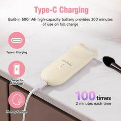 DUDUDU auto shut-off helps safe, worry-free styling sessions.