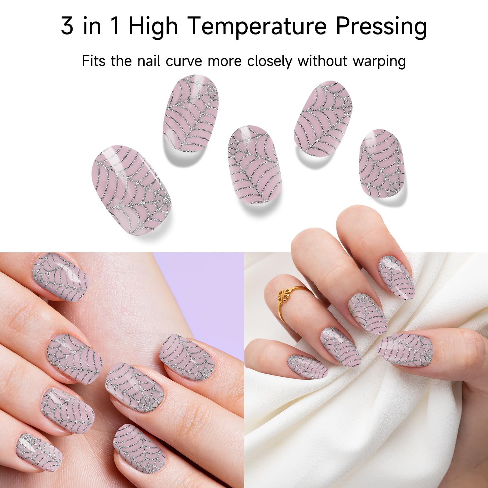 20-minute DIY nail process using DUKASOU strips