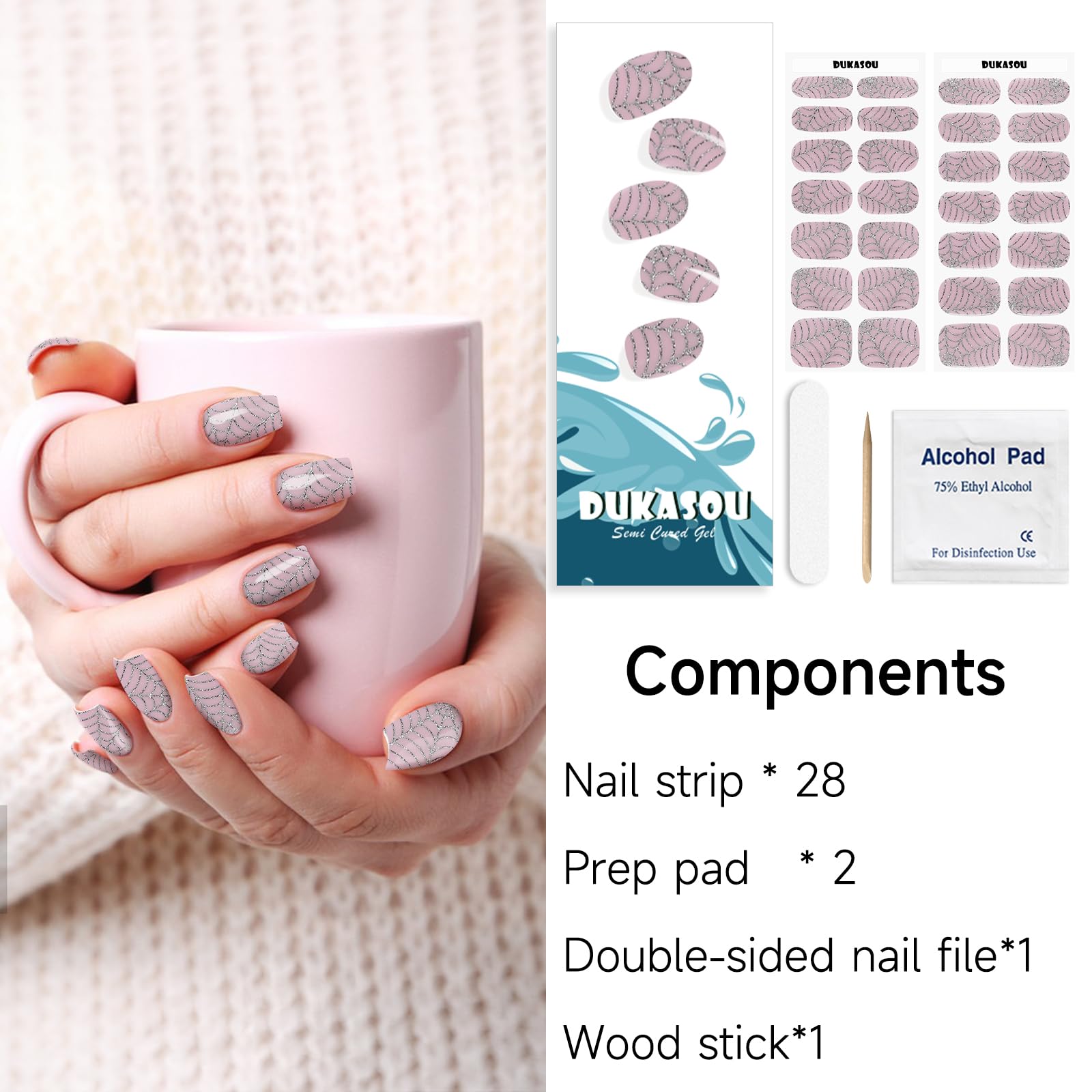 Varied sizes to fit different nail shapes and sizes