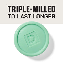 Exfoliating soap puck polishes skin without harshness.
