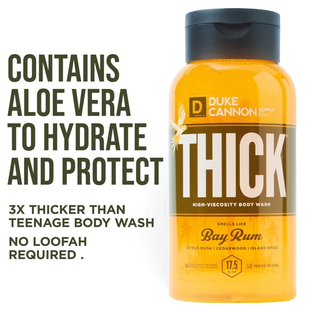 Duke Cannon Bay Rum solid cologne, 1.5 oz, pocket-ready fragrance