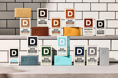 Duke Cannon Big Brick size focus showing 10 oz bar for longer use
