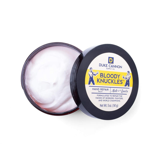 Duke Cannon Bloody Knuckles unscented balm supports tough daily routines.