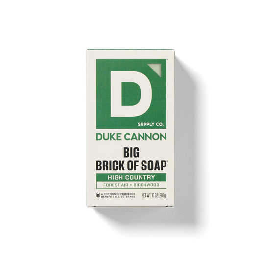 Duke Cannon Busch Beer Soap 10oz with warm sandalwood aroma
