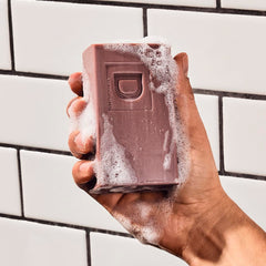Duke Cannon Extra Large 10 oz bars provide extended use per shower.
