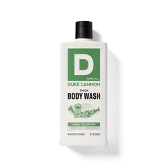 Duke Cannon High Country 3-pack packaging emphasizes value and convenience.