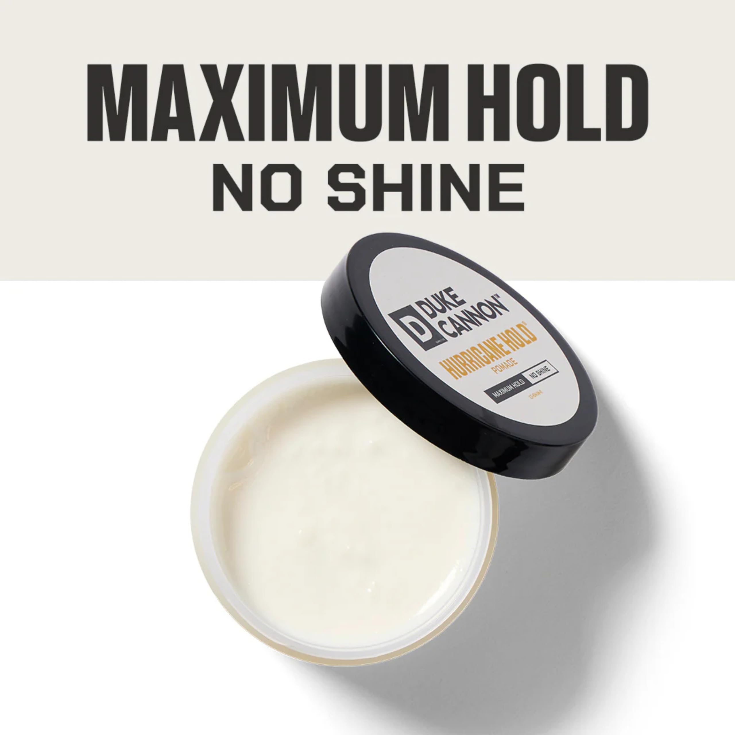 Open jar reveals rich texture for easy, even application.