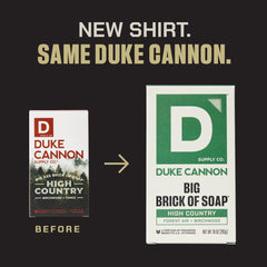 Duke Cannon Leather and Tobacco Leaf soap blends masculine notes for an intense shower experience.