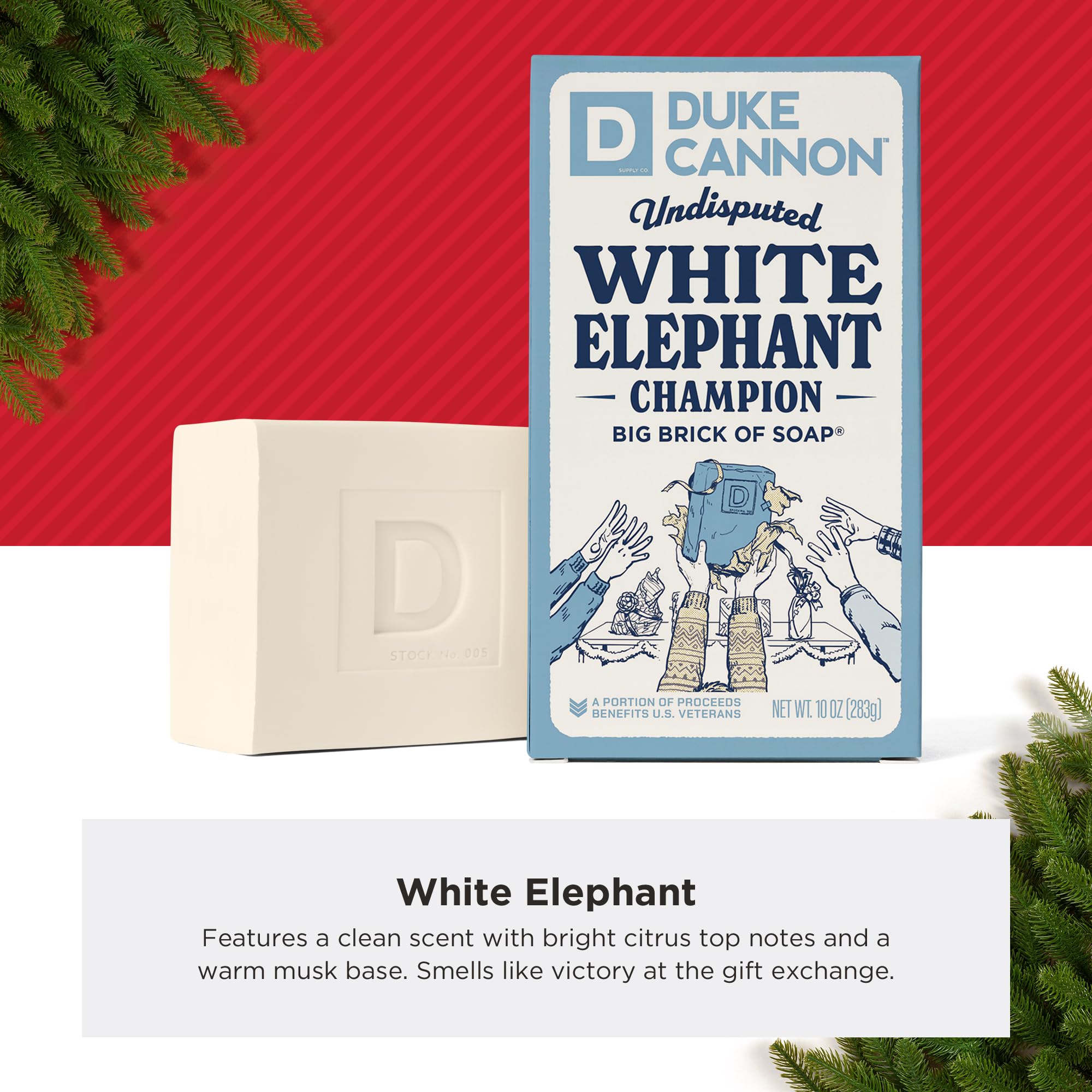 Duke Cannon USA-made soap bar showcasing craftsmanship.