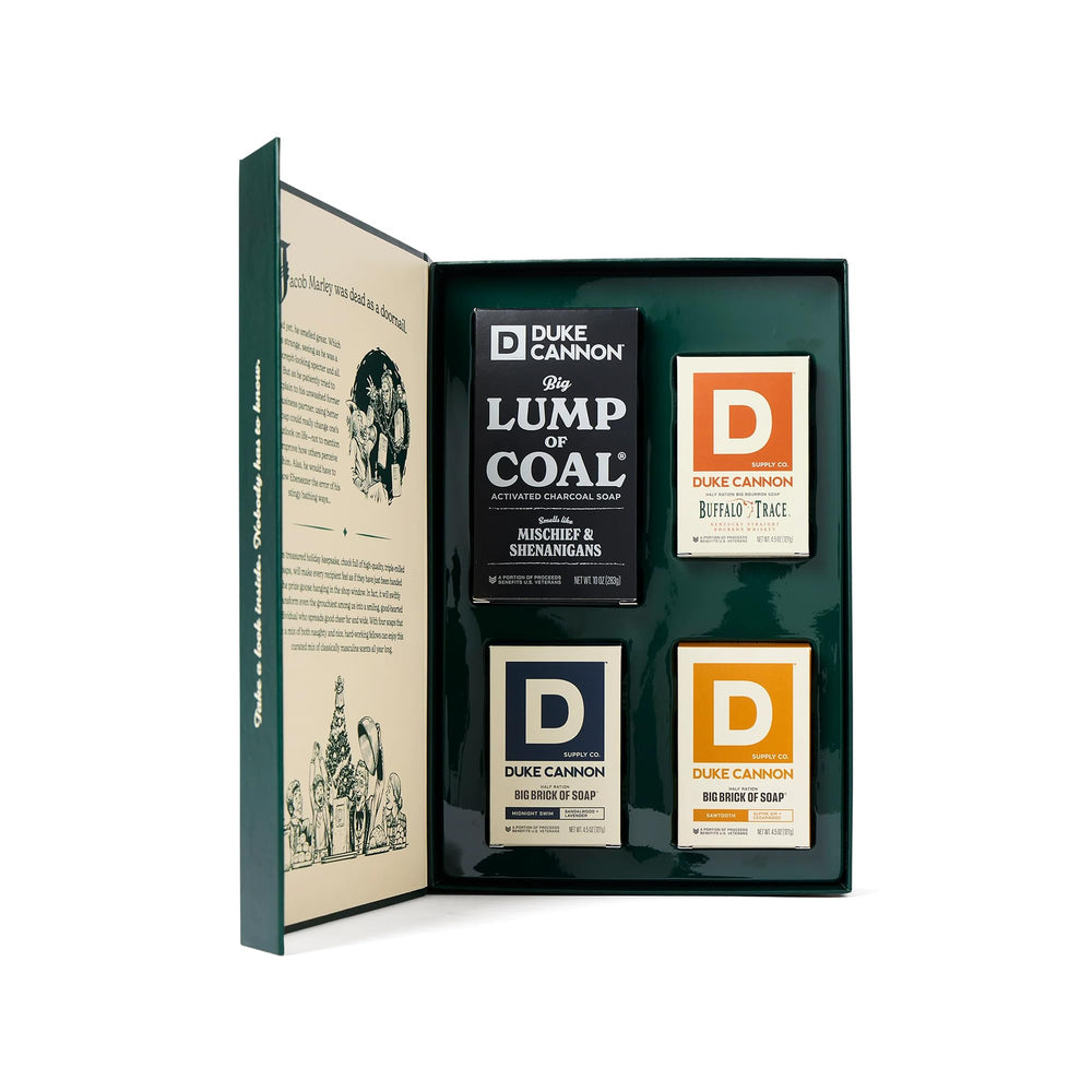 Duke Cannon masculine fragrance notes highlight warm to aquatic tones
