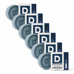Duke Cannon Midnight Swim round bar soap for a refreshing, masculine shower.