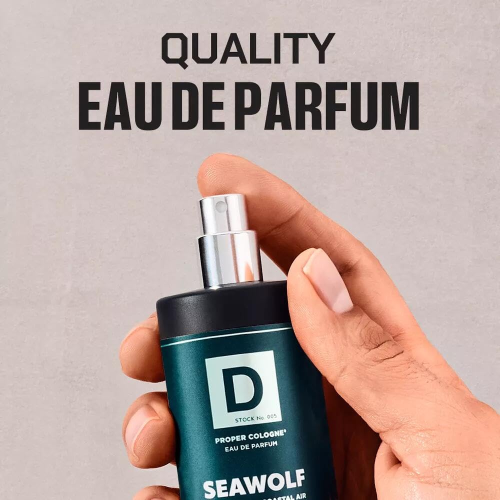 Duke Cannon Seawolf minimalist packaging highlights craftsmanship and natural ingredients.