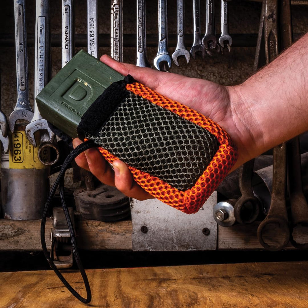 Duke Cannon Tactical rope soap ready to hang during workouts or camping