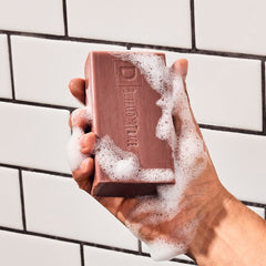 Duke Cannon Tactical Scrubber buffalo-trace-bourbon infusion enhances the wash experience