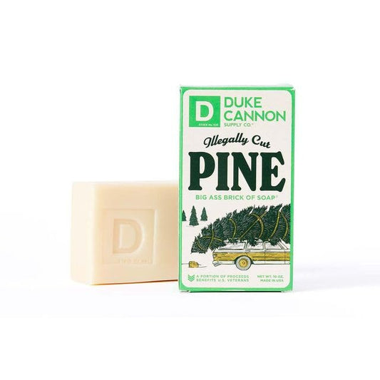 Duke Cannon Tactical Scrubber dual-mesh for tougher scrubs and gentle cleanses.